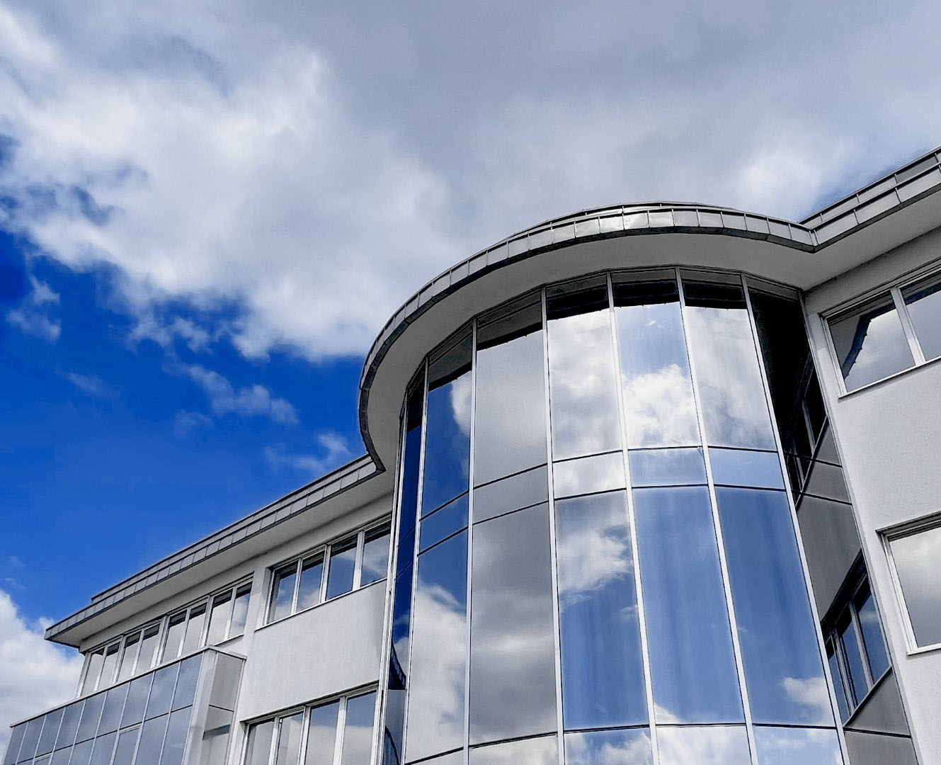 Exterior View of the Headquarters of weba Werkzeugbau in Dietach near Steyr